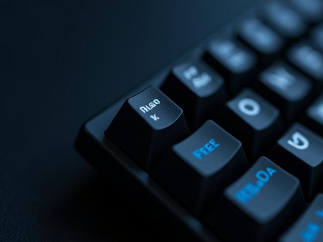 Extreme macro shot of a GMK keycap showing crisp, double-shot ABS legends.